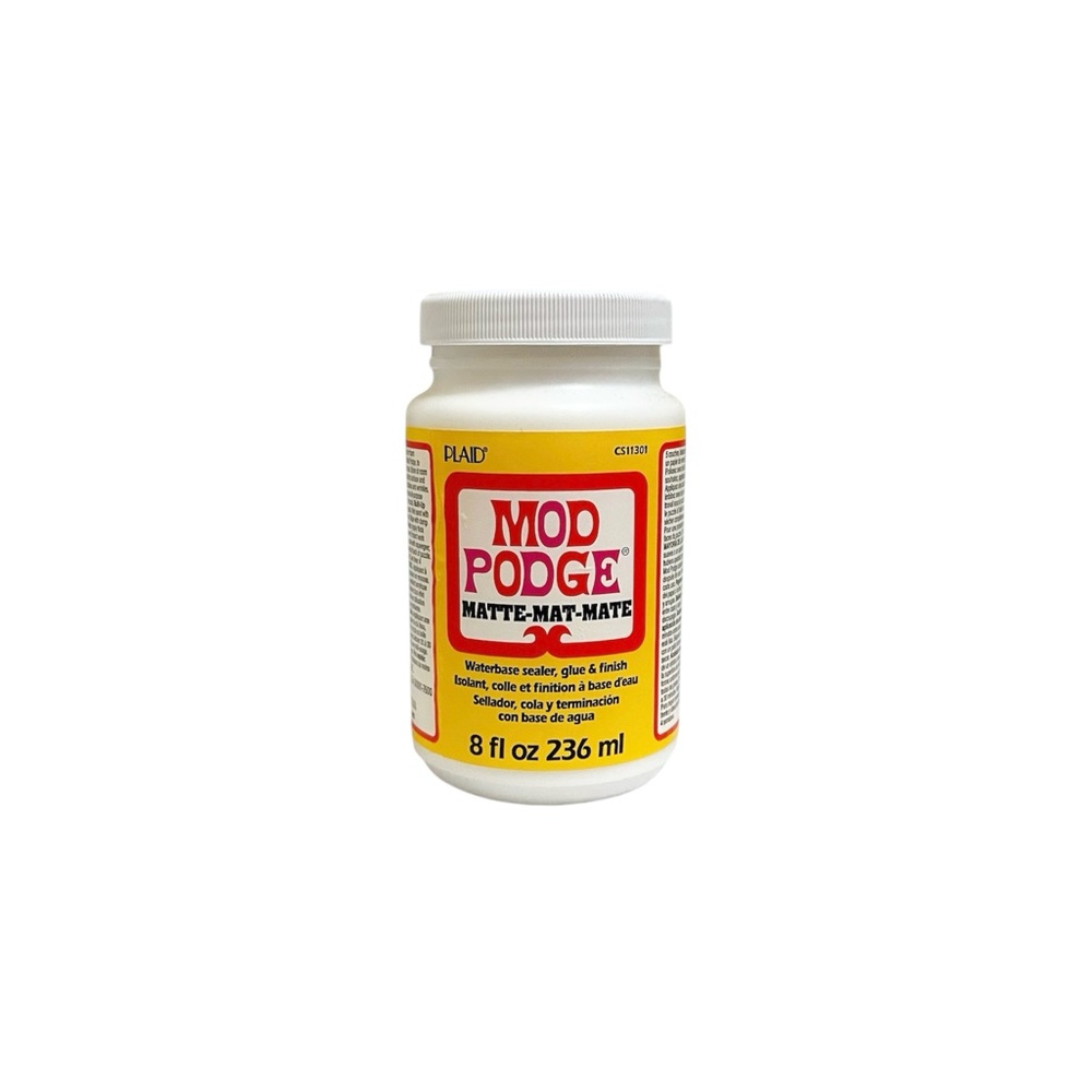 Mod Podge Matte Waterbase Sealer Glue Finish - 8 Fl Oz (236 ml)